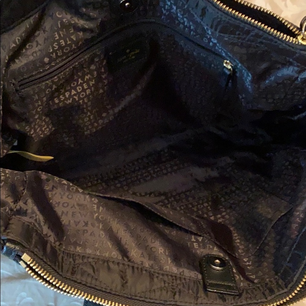 Kate Spade Double Zippered Quilted Tote - Picture 6 of 7